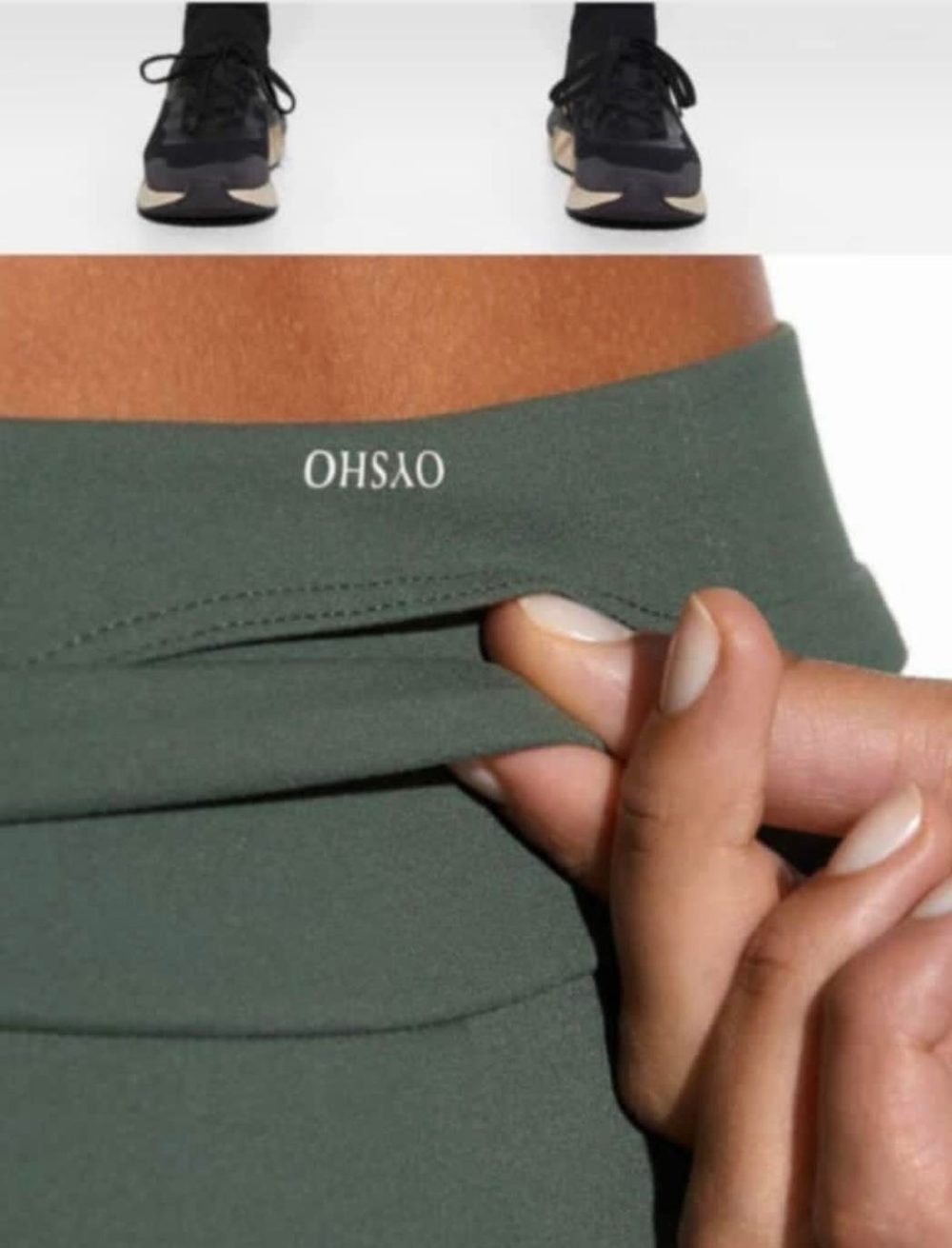 Orj Oysho Comfortlux Haki Tayt - Görsel 5