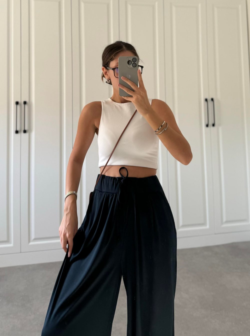 Oysh Modal Antrasit Jogger Eşofman - Görsel 5