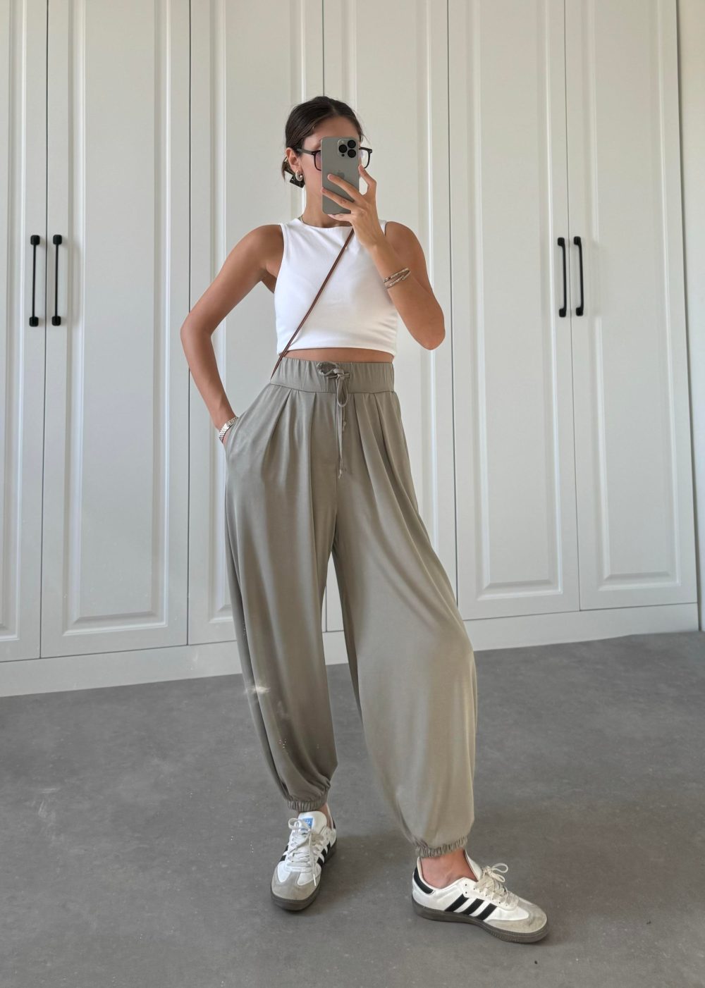 Oysh Modal Gri Jogger Eşofman