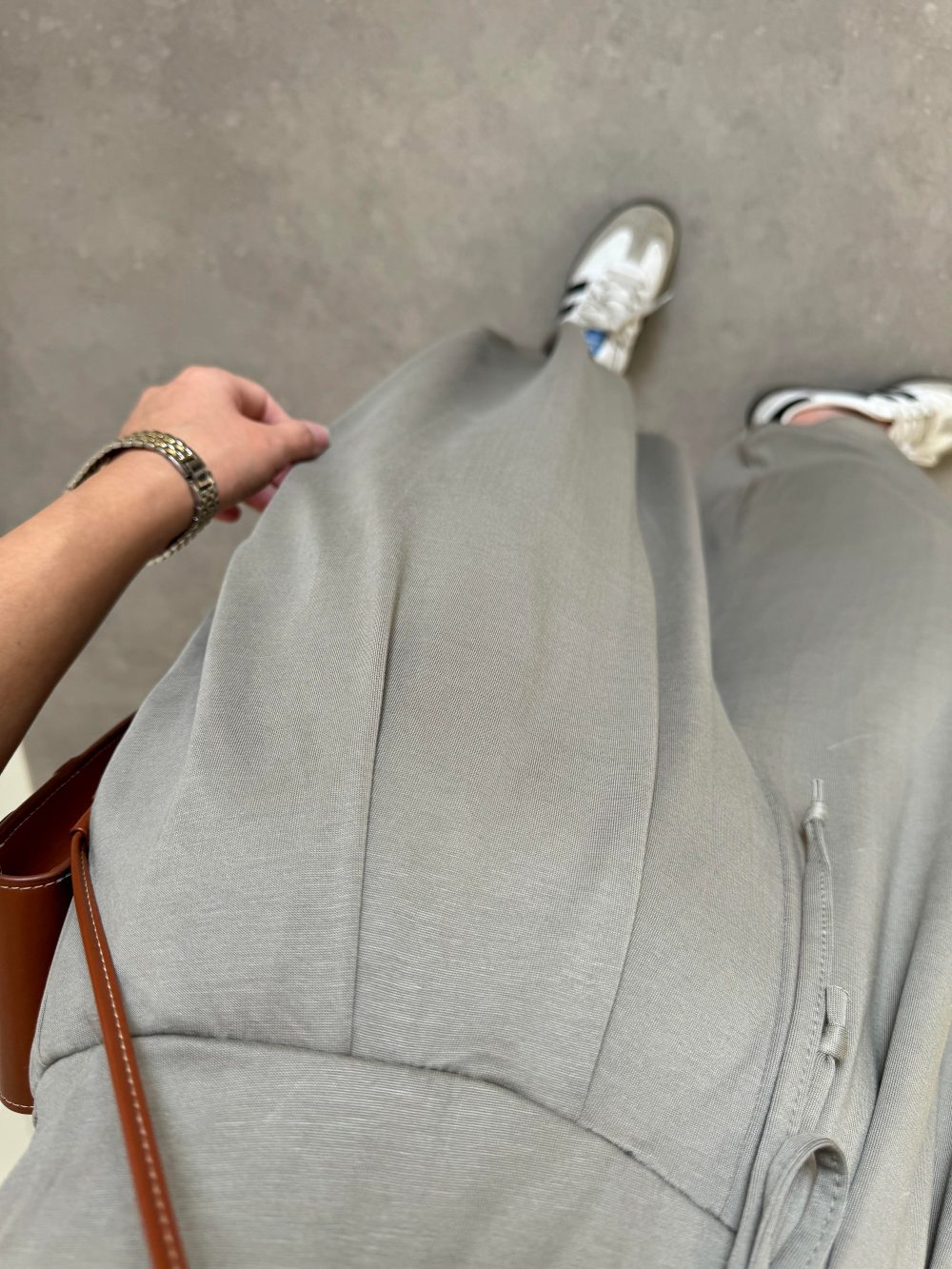 Oysh Modal Gri Jogger Eşofman - Görsel 5