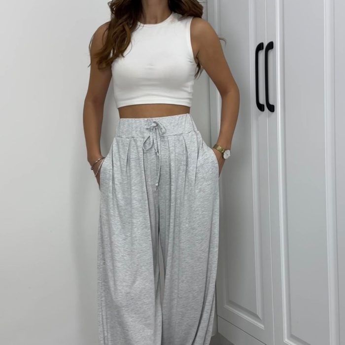 Oysh Modal Gri Jogger Eşofman