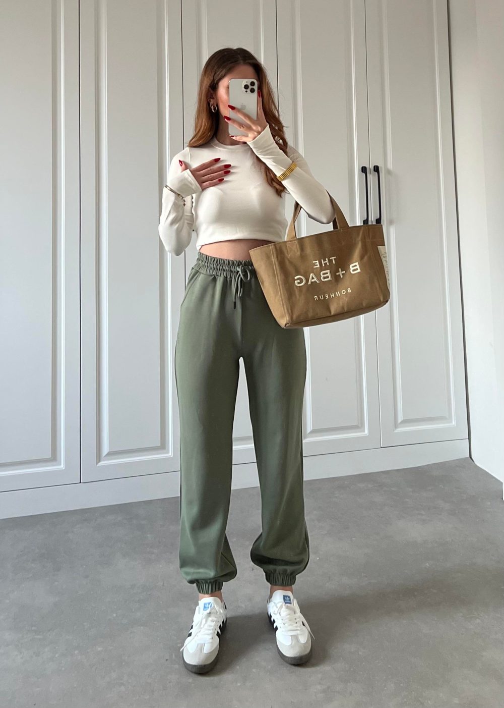 Oysh Haki Jogger Eşofman Altı - Görsel 4