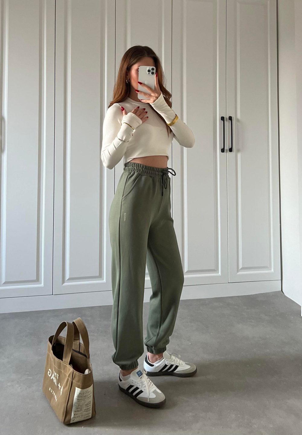 Oysh Haki Jogger Eşofman Altı - Görsel 5