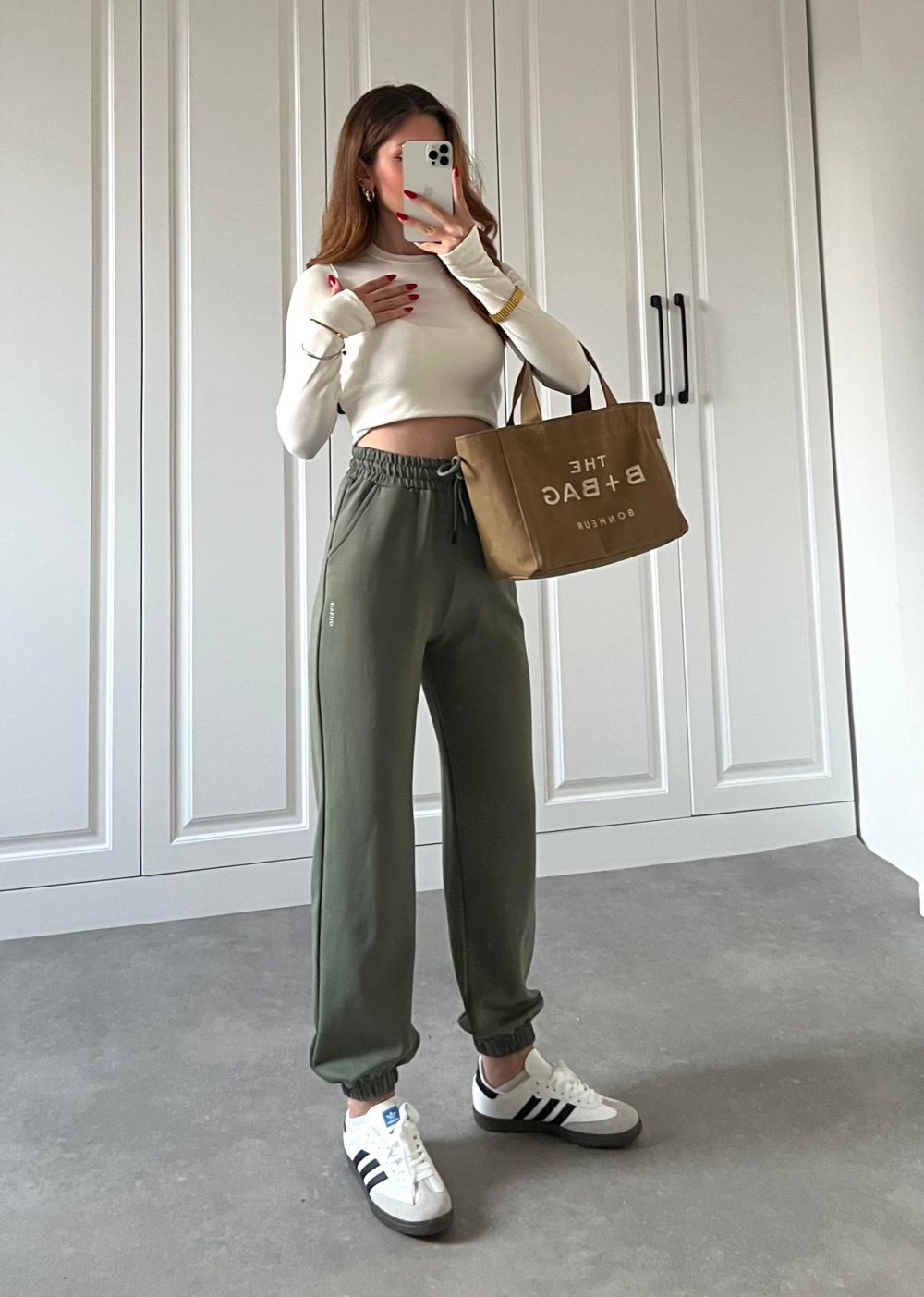Oysh Haki Jogger Eşofman Altı