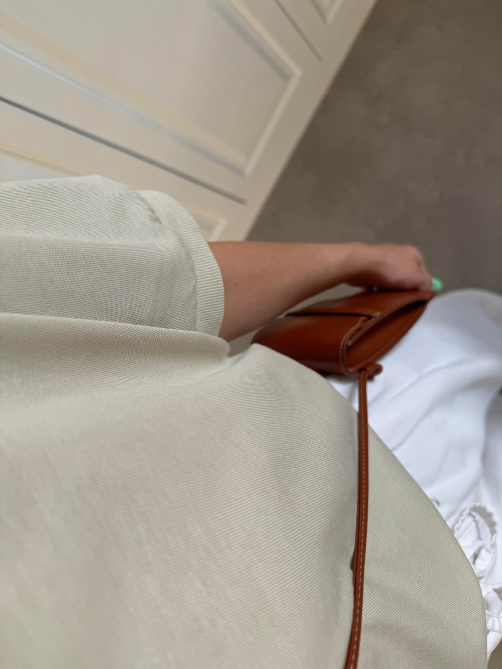 Krem Basic T-shirt - Görsel 6