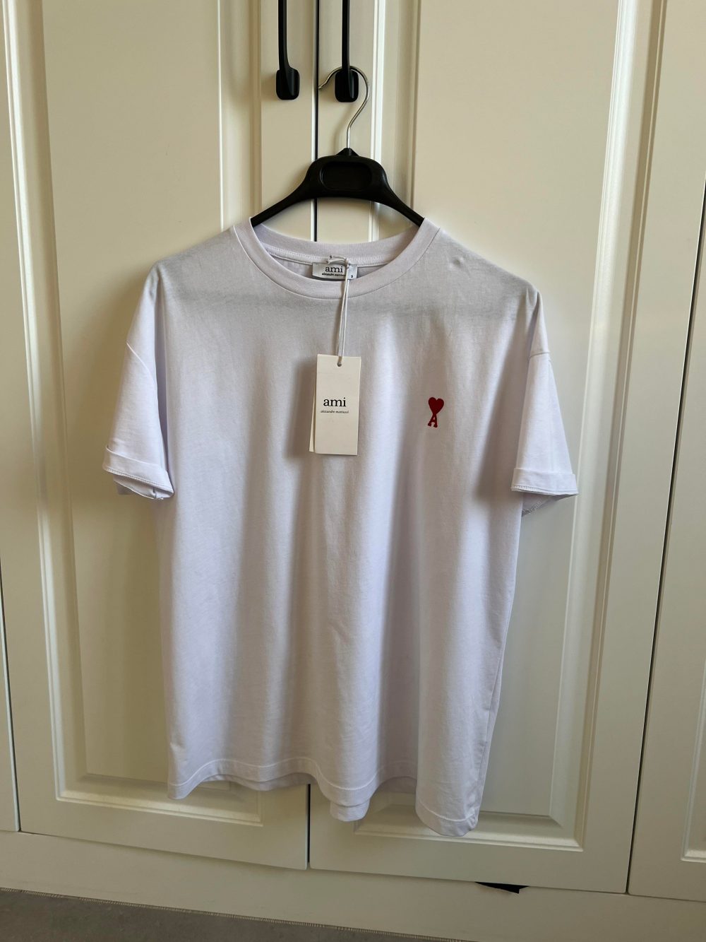 Kalp Detaylı Orj Marka Beyaz T-shirt - Görsel 6